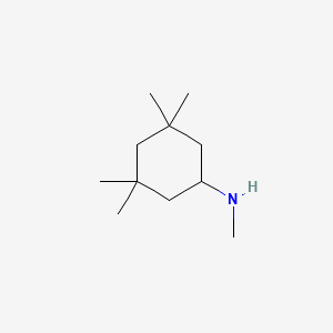 molecular formula C11H23N B1659877 N,3,3,5,5-Pentamethylcyclohexan-1-amine CAS No. 686779-06-6