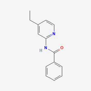B1659912 N-(4-ethyl-2-pyridinyl)benzamide CAS No. 693219-69-1