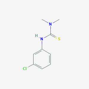 B1659922 N'-(3-Chlorophenyl)-N,N-dimethylthiourea CAS No. 6943-20-0