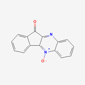 molecular formula C15H8N2O2 B1659952 11h-Indeno[1,2-b]quinoxalin-11-one 5-oxide CAS No. 6965-50-0