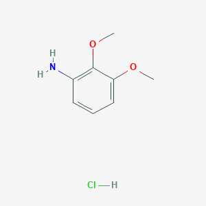 molecular formula C8H12ClNO2 B1659971 2,3-Dimethoxybenzenamine hydrochloride CAS No. 69799-28-6