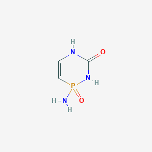 molecular formula C3H6N3O2P B1659977 2-Amino-2-oxo-1,5-dihydro-1,5,2lambda5-diazaphosphinin-6-one CAS No. 69907-44-4