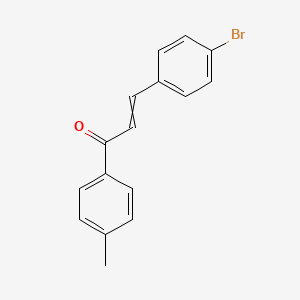 molecular formula C16H13BrO B1659996 4-Bromo-4'-methylchalcone CAS No. 7020-14-6