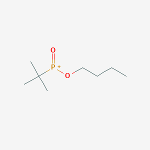molecular formula C8H18O2P+ B1660008 Butoxy-tert-butyl-oxophosphanium CAS No. 70446-67-2