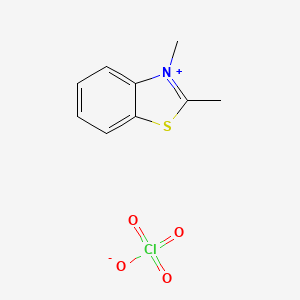 2,3-Dimethyl-1,3-benzothiazol-3-ium perchlorate