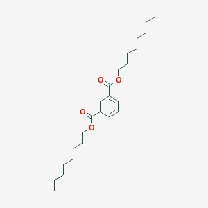 molecular formula C24H38O4 B166004 Dioctyl benzene-1,3-dicarboxylate CAS No. 4654-18-6