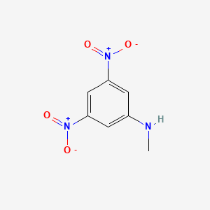 molecular formula C7H7N3O4 B1660043 N-methyl-3,5-dinitroaniline CAS No. 70872-16-1