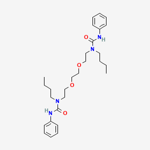 1-Butyl-1-[2-[2-[2-[butyl(phenylcarbamoyl)amino]ethoxy]ethoxy]ethyl]-3-phenylurea