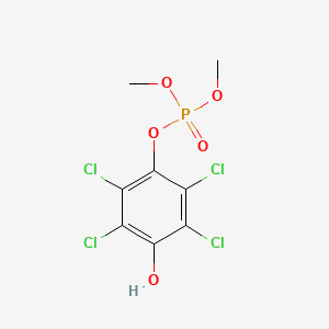 molecular formula C8H7Cl4O5P B1660078 Dimethyl 2,3,5,6-tetrachloro-4-hydroxyphenyl phosphate CAS No. 7144-45-8