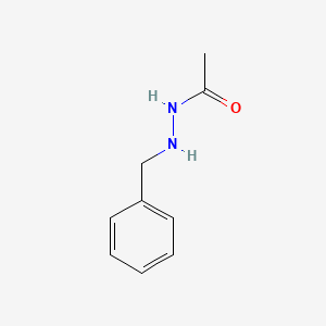 molecular formula C9H12N2O B1660089 N'-苄基乙酰腙 CAS No. 7151-53-3