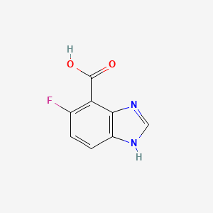 5-fluoro-1H-benzimidazole-4-carboxylic acid