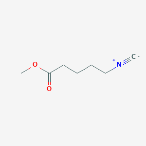 molecular formula C7H11NO2 B1660141 Methyl 5-isocyanopentanoate CAS No. 72135-08-1