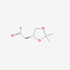 2-[(4R)-2,2-Dimethyl-1,3-dioxolan-4-YL]acetaldehyde