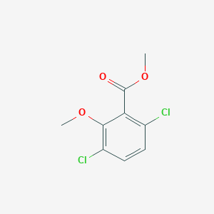 molecular formula C9H8Cl2O3 B166017 Dicamba-methylester CAS No. 6597-78-0