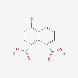 molecular formula C12H7BrO4 B1660171 4-Bromonaphthalene-1,8-dicarboxylic acid CAS No. 7267-05-2