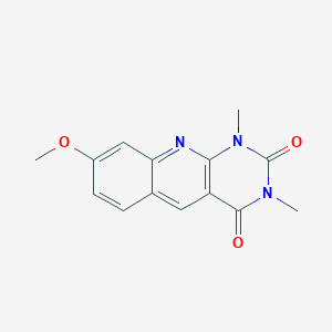 8-Methoxy-1,3-dimethylpyrimido[4,5-b]quinoline-2,4-dione