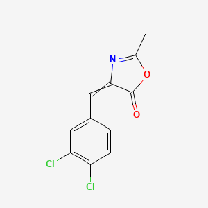 5(4H)-Oxazolone, 4-[(3,4-dichlorophenyl)methylene]-2-methyl-