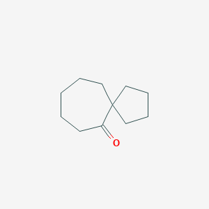 molecular formula C11H18O B1660216 Spiro[4.6]undecan-6-one CAS No. 73223-32-2