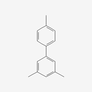 molecular formula C15H16 B1660262 3,4',5-Trimethyl-1,1'-biphenyl CAS No. 7383-87-1