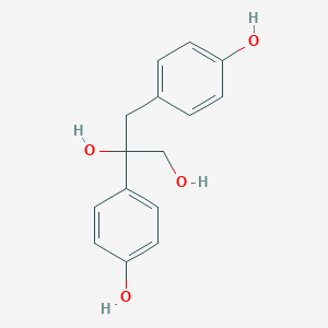 B166027 2,3-Bis(4-hydroxyphenyl)-1,2-propanediol CAS No. 139755-03-6