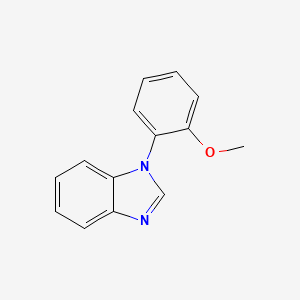 molecular formula C14H12N2O B1660294 1-(2-Methoxyphenyl)-1H-benzoimidazole CAS No. 741731-40-8