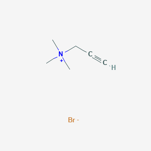 molecular formula C6H12BrN B1660353 Trimethylprop-2-ynylamine, bromide CAS No. 7505-53-5