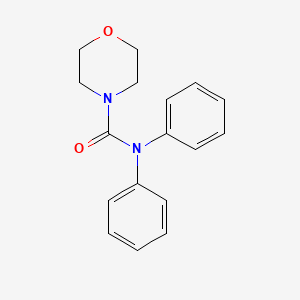 molecular formula C17H18N2O2 B1660364 N,N-Diphenyl-4-morpholinecarboxamide CAS No. 75125-45-0