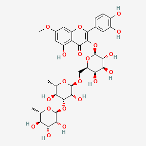 molecular formula C34H42O20 B1660366 Xanthorhamnin CAS No. 75183-90-3