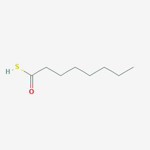 molecular formula C8H16OS B1660375 Octanethioic acid CAS No. 7530-92-9