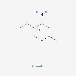 5-Methyl-2-propan-2-ylcyclohexan-1-amine;hydrochloride