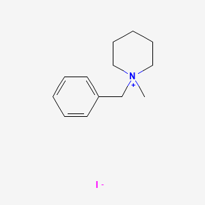 molecular formula C13H20IN B1660402 1-Benzyl-1-methylpiperidin-1-ium iodide CAS No. 7596-28-3