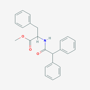 Methyl N-(diphenylacetyl)phenylalaninate