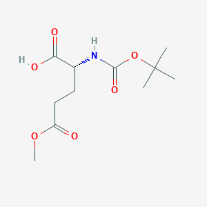 (R)-2-((tert-Butoxycarbonyl)amino)-5-methoxy-5-oxopentanoic acid
