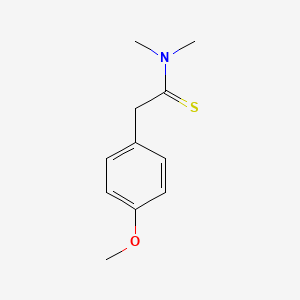 Benzeneethanethioamide, 4-methoxy-N,N-dimethyl-