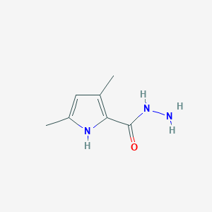 3,5-Dimethyl-1H-pyrrole-2-carbohydrazide