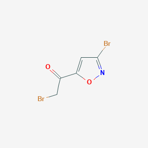 3-Bromo-5-(bromoacetyl)isoxazole