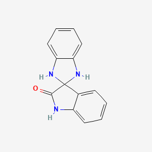 spiro[1,3-dihydrobenzimidazole-2,3'-1H-indole]-2'-one