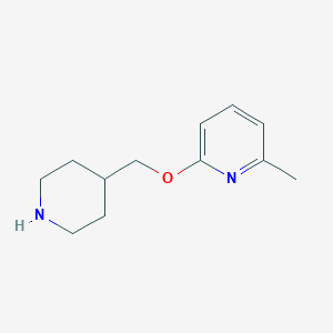 2-Methyl-6-(piperidin-4-ylmethoxy)pyridine