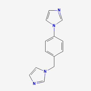 1-{4-[(1H-Imidazol-1-yl)methyl]phenyl}-1H-imidazole