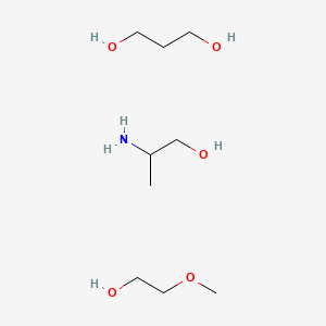 2-Aminopropan-1-ol;2-methoxyethanol;propane-1,3-diol