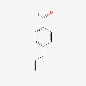 molecular formula C10H10O B1660513 4-Allylbenzaldehyde CAS No. 77785-94-5