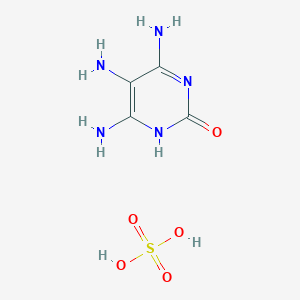 sulfuric acid;4,5,6-triamino-1H-pyrimidin-2-one