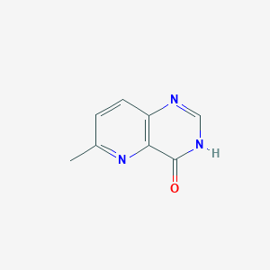 molecular formula C8H7N3O B1660551 Pyrido[3,2-d]pyrimidin-4(3H)-one, 6-methyl- CAS No. 78711-29-2