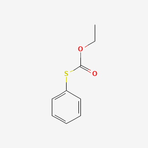 molecular formula C9H10O2S B1660552 Ethyl phenylsulfanylformate CAS No. 78725-90-3
