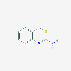molecular formula C8H8N2S B1660566 4H-3,1-Benzothiazin-2-amine CAS No. 78959-46-3