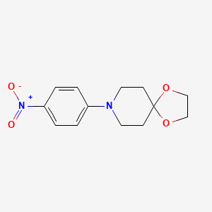 B1660590 8-(4-Nitrophenyl)-1,4-dioxa-8-azaspiro[4.5]decane CAS No. 79421-42-4