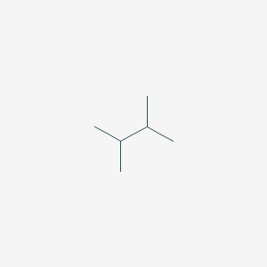 molecular formula C6H14 B166060 2,3-二甲基丁烷 CAS No. 79-29-8