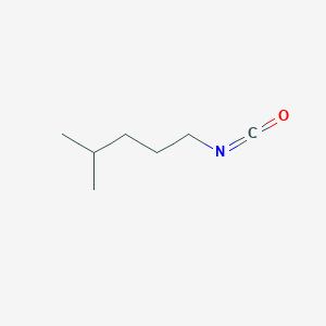 molecular formula C7H13NO B1660601 1-Isocyanato-4-methylpentane CAS No. 79709-54-9