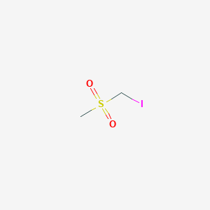 molecular formula C2H5IO2S B1660606 Methane, iodo(methylsulfonyl)- CAS No. 798568-07-7