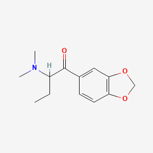 molecular formula C13H17NO3 B1660615 Dibutylone CAS No. 802286-83-5